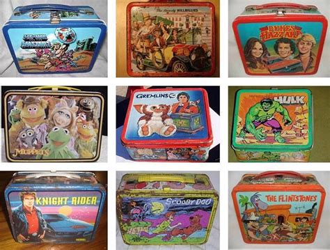 metal lunch boxes from the 70's|70s lunch boxes for kids.